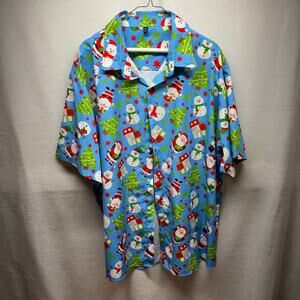 Festive Christmas Hawaiian‎ Shirt - Size XXL